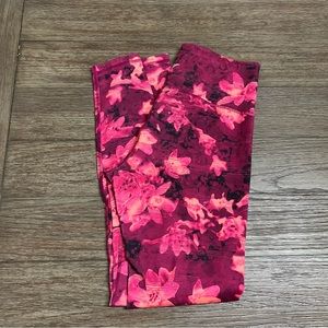 Old Navy Pink Floral Leggings